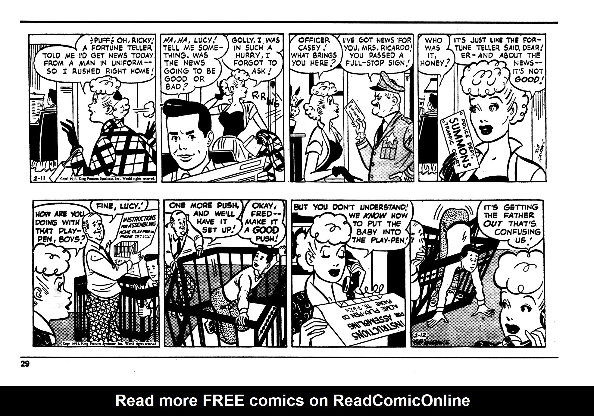 Read online I Love Lucy comic -  Issue #1 - 31