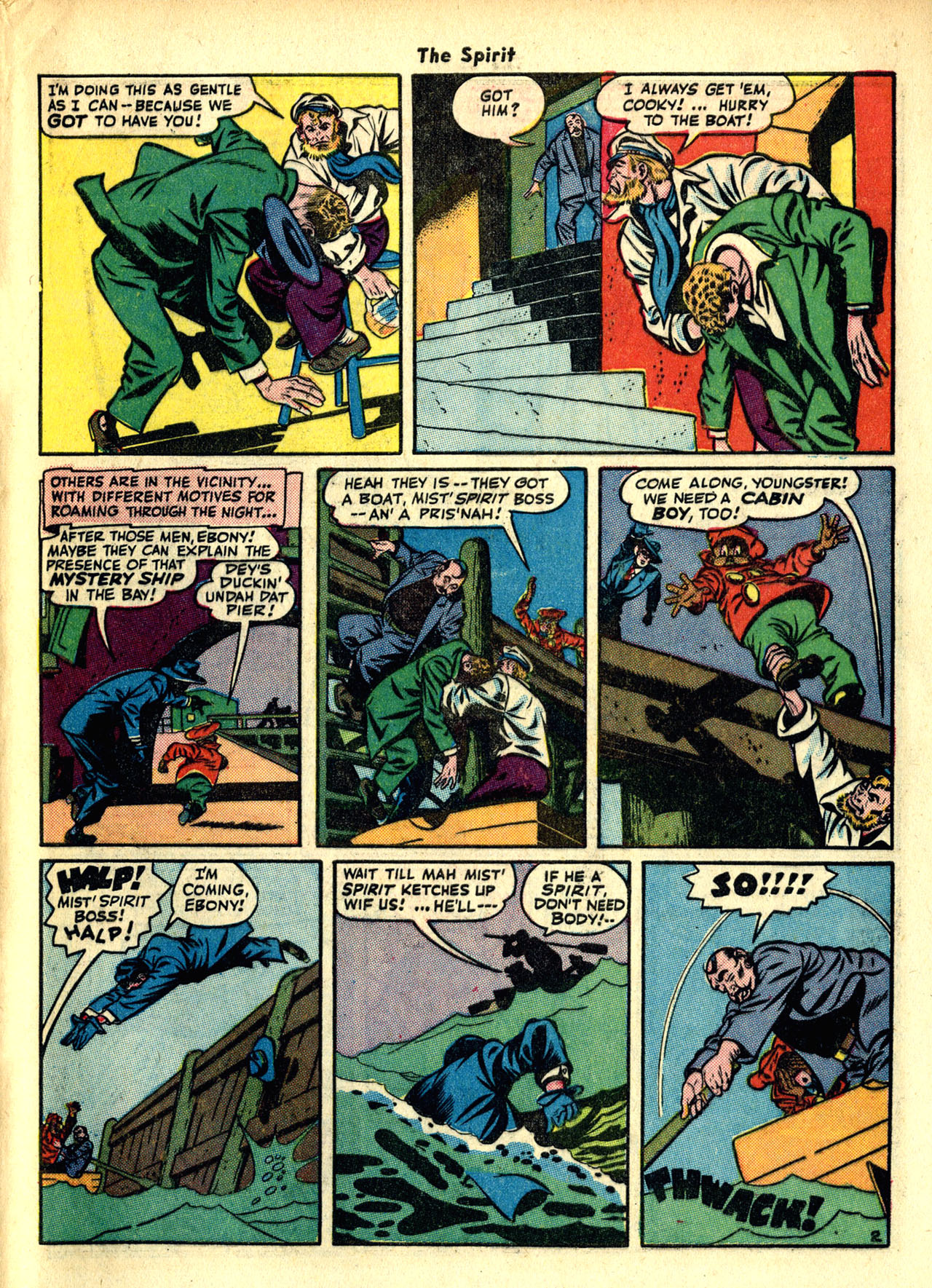 Read online The Spirit (1944) comic -  Issue #7 - 43