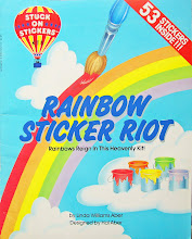 Stuck On Stickers Rainbow Sticker Riot