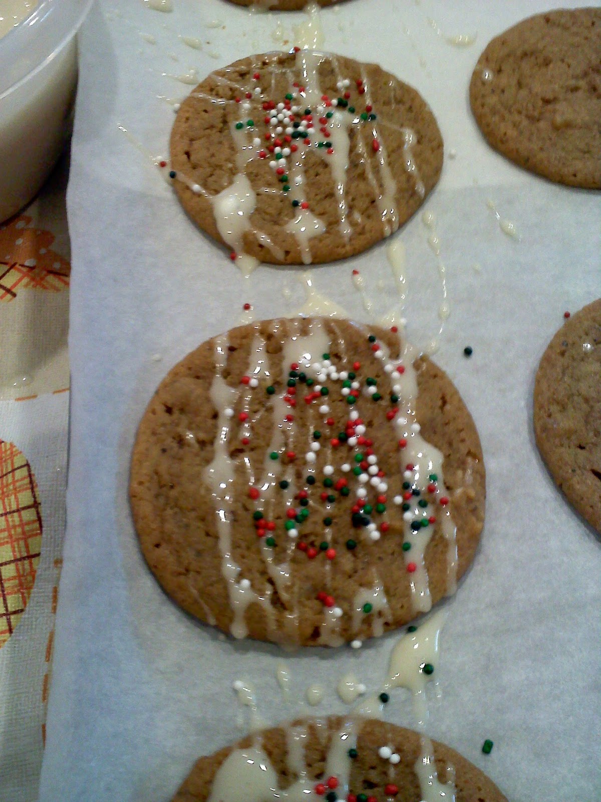 Homemade on Long Island Christmas Cookies Ginger Drop Cookies