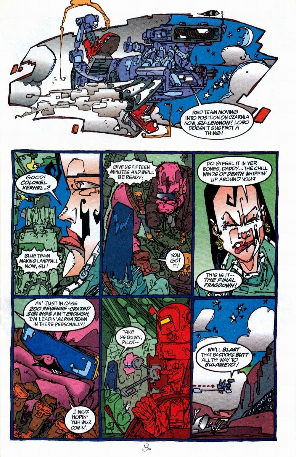 Read online Lobo: Infanticide comic -  Issue #3 - 4