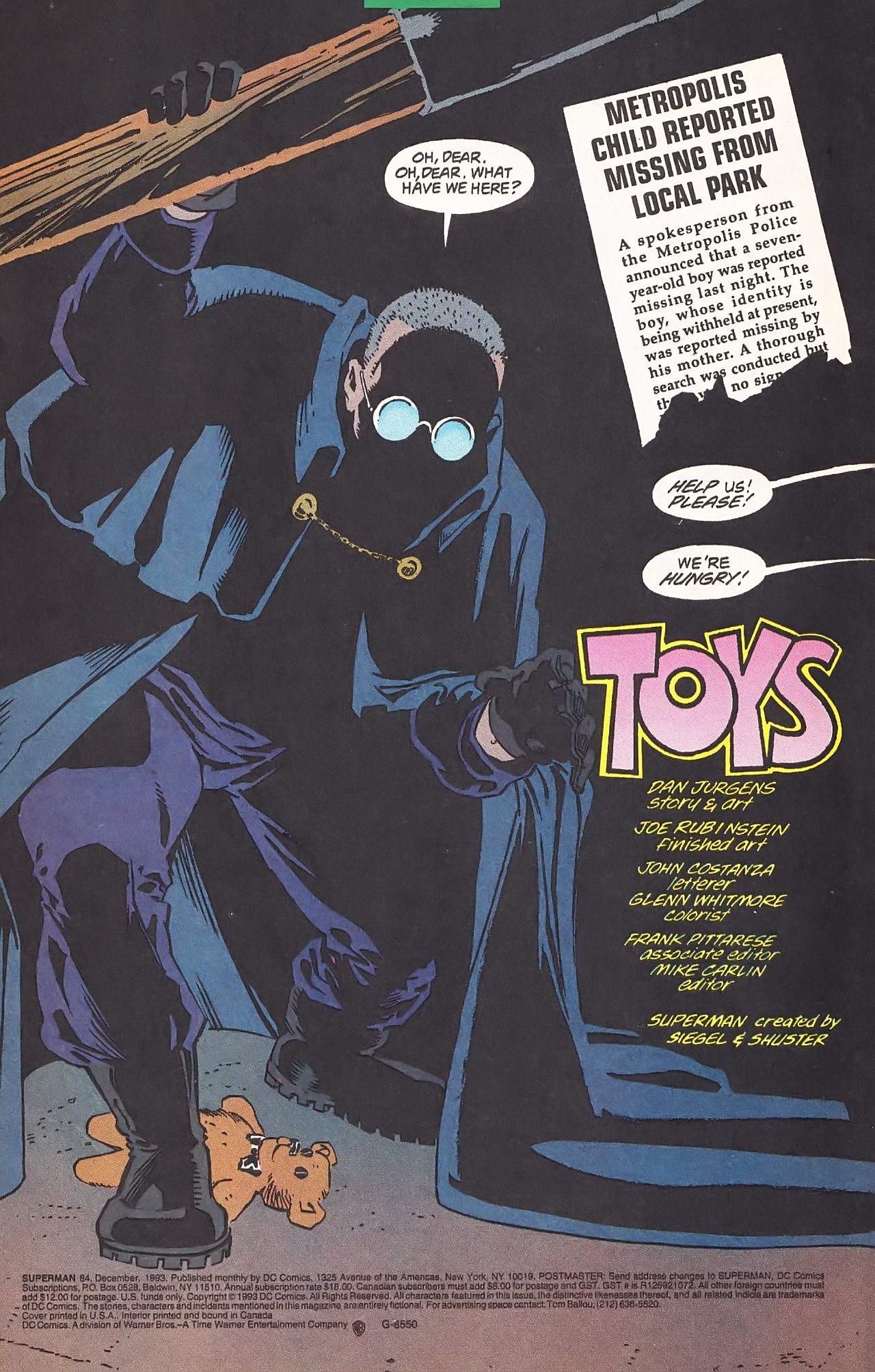 Read online Superman (1987) comic -  Issue #84 - 3