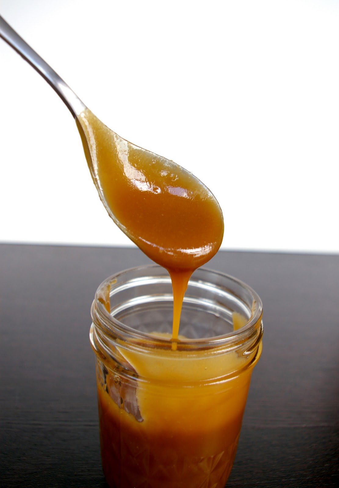 These Peas are Hollow Amaretto Brownies & Salted Butter Caramel Sauce