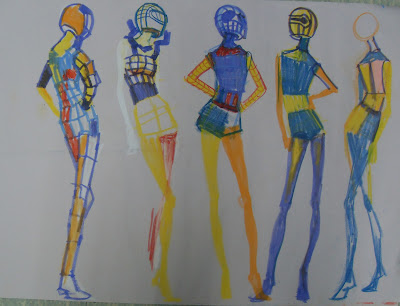 Fashion Model For Drawing