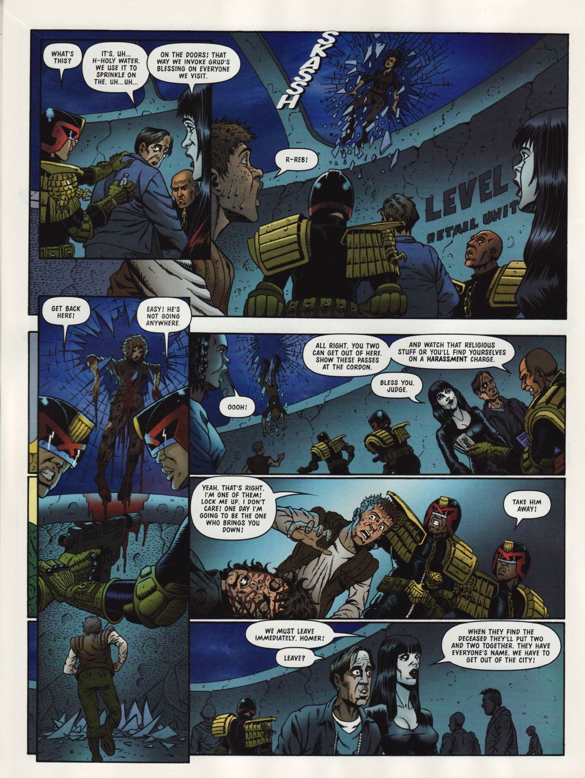 Read online Judge Dredd Megazine (Vol. 5) comic -  Issue #208 - 12