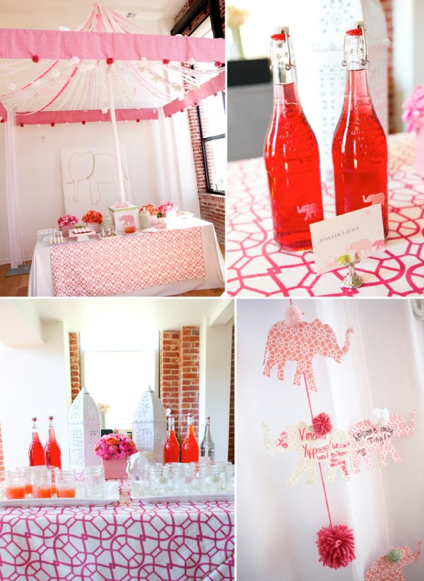 Sheek Shindigs 3 Ring Circus Baby Shower