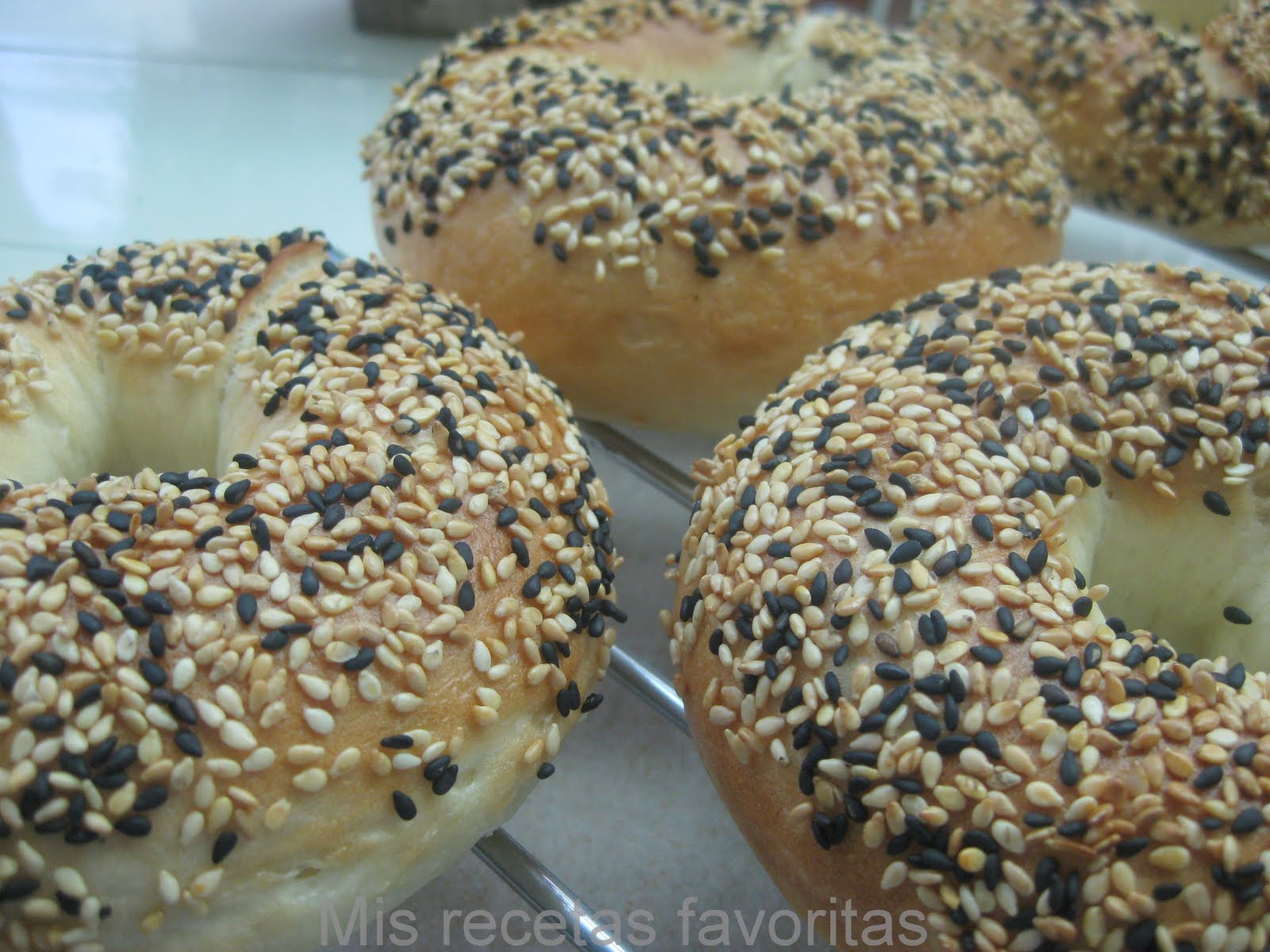 Mis recetas favoritas: Bagels