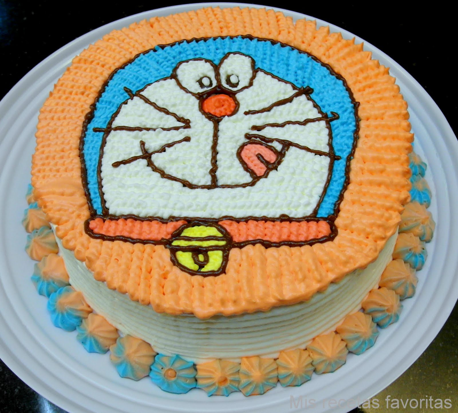 Torta Doraemon - Mis recetas favoritas by Hilmar