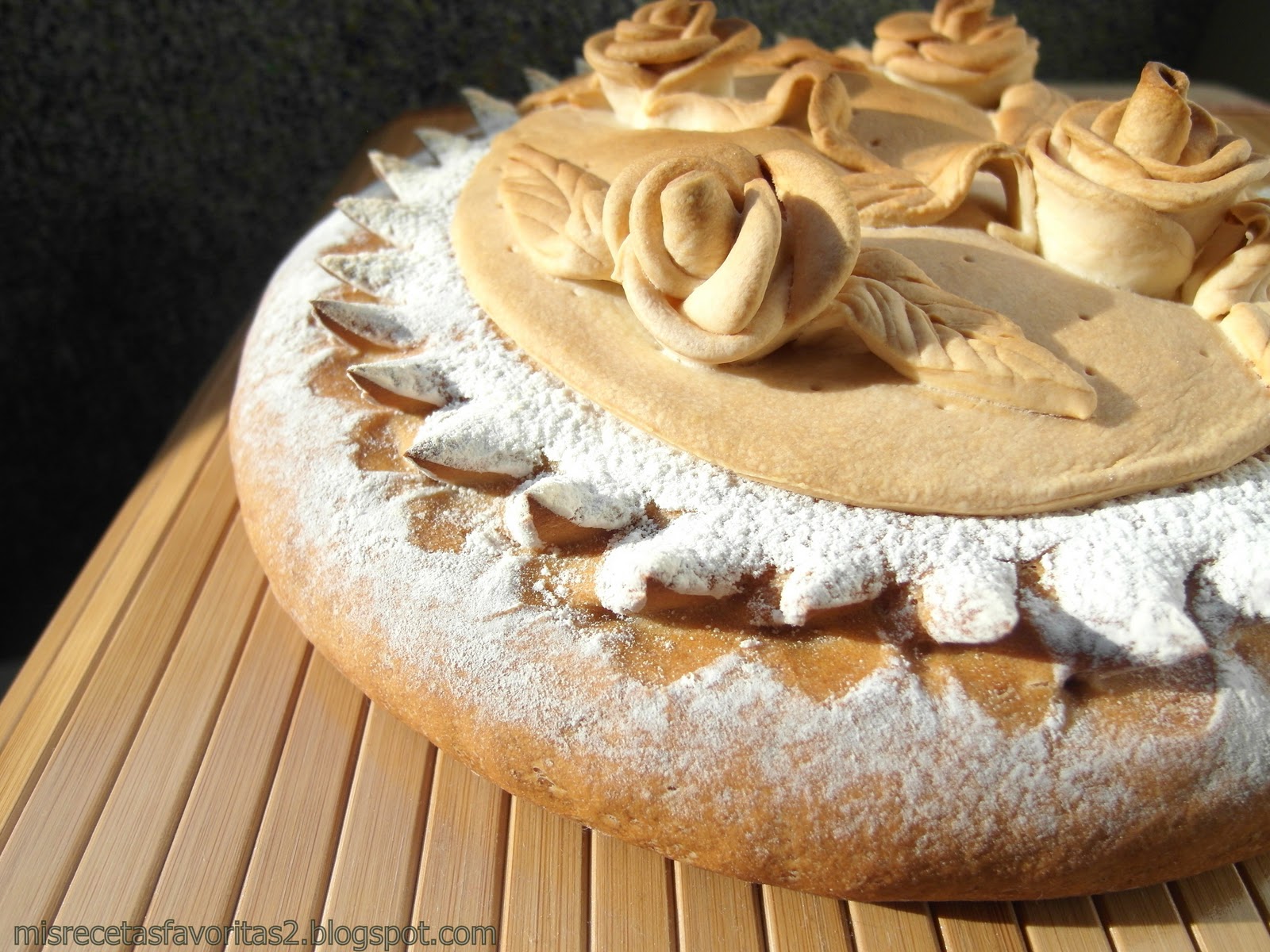 Pan de centeno decorado Día Mundial del Pan Mis recetas favoritas by Hilmar