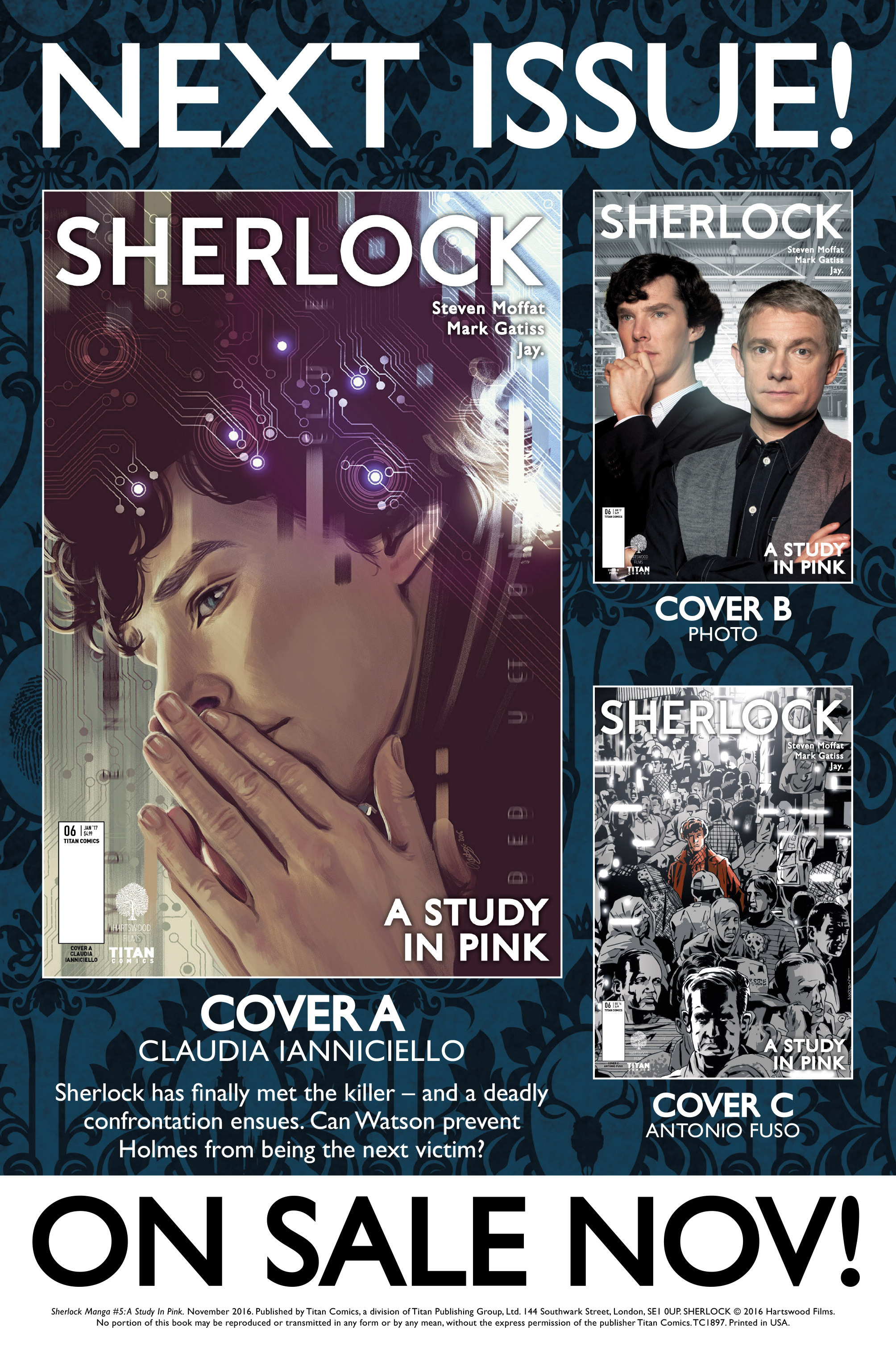 Read online Sherlock: A Study In Pink comic -  Issue #5 - 42