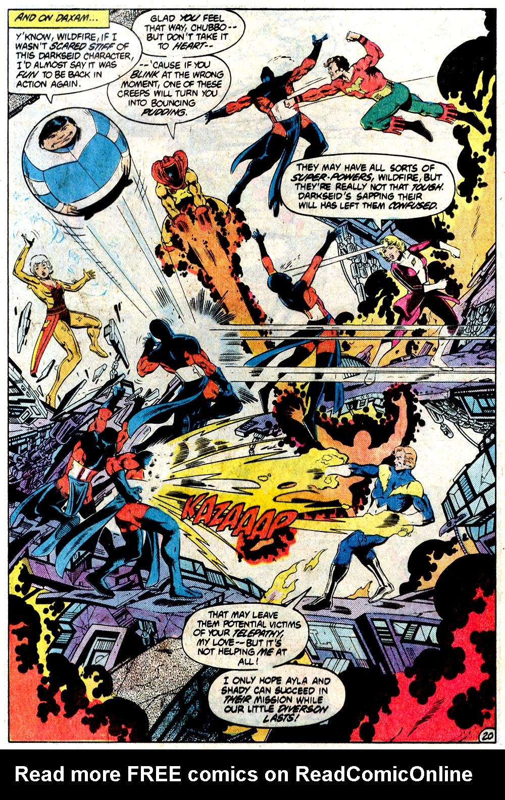 Legion of Super-Heroes (1980) 294 Page 20