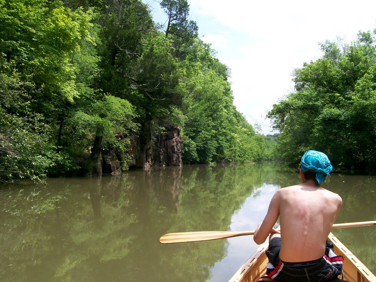 Paddling the Little Tennessee River Big Creek Boat Ramp on Tellico Lake