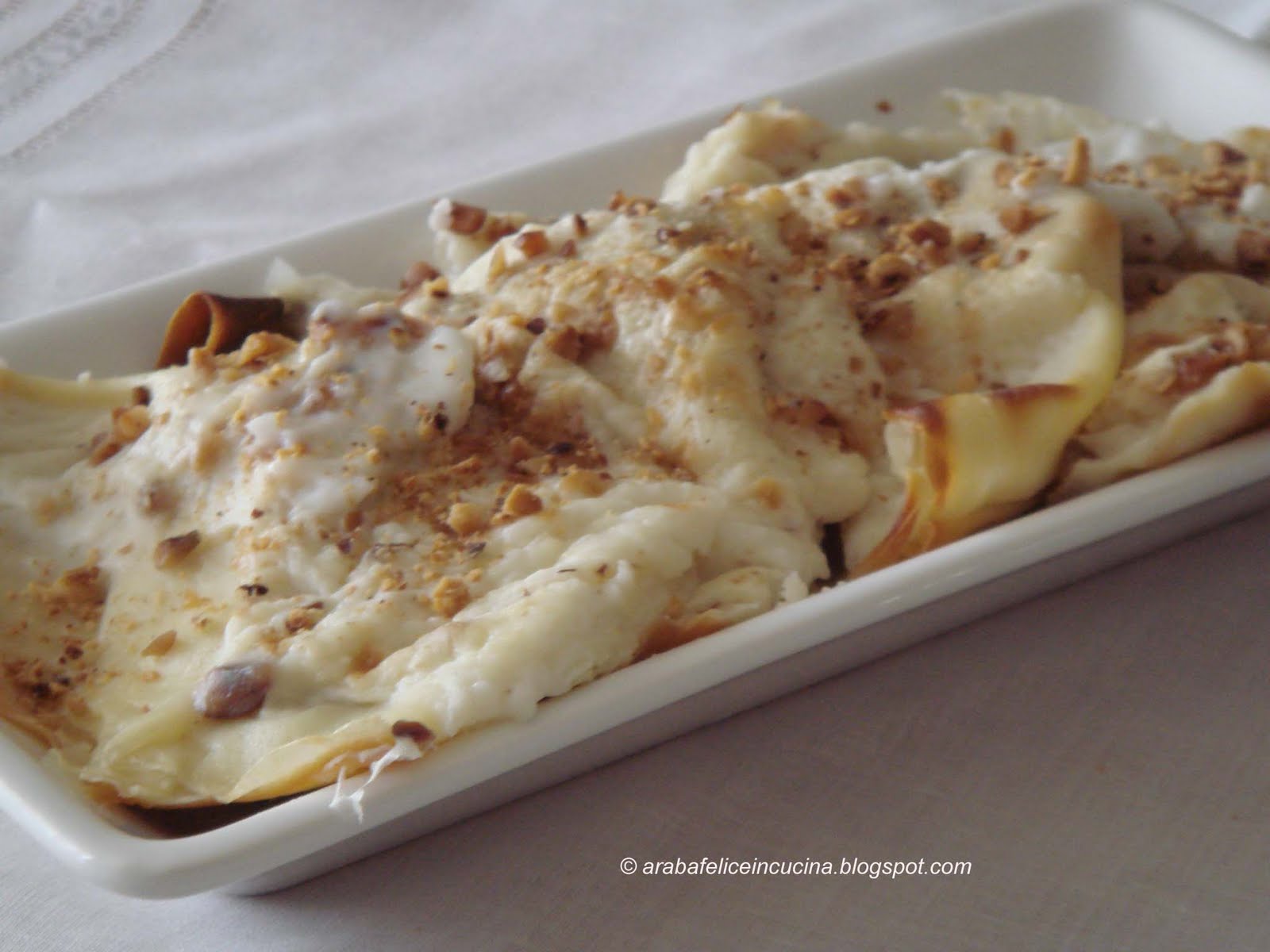 Crêpes con funghi porcini e nocciole Arabafelice in cucina!