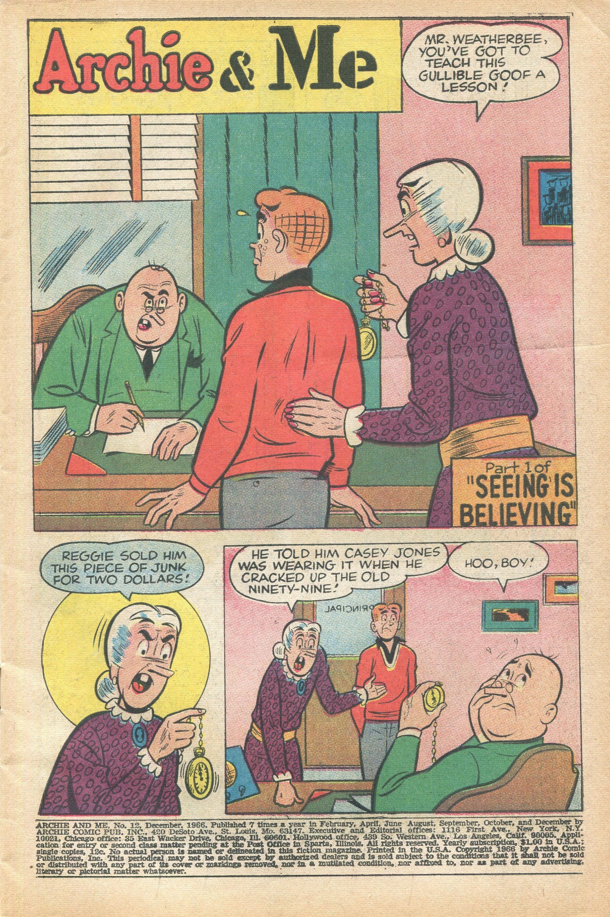Read online Archie and Me comic -  Issue #12 - 3