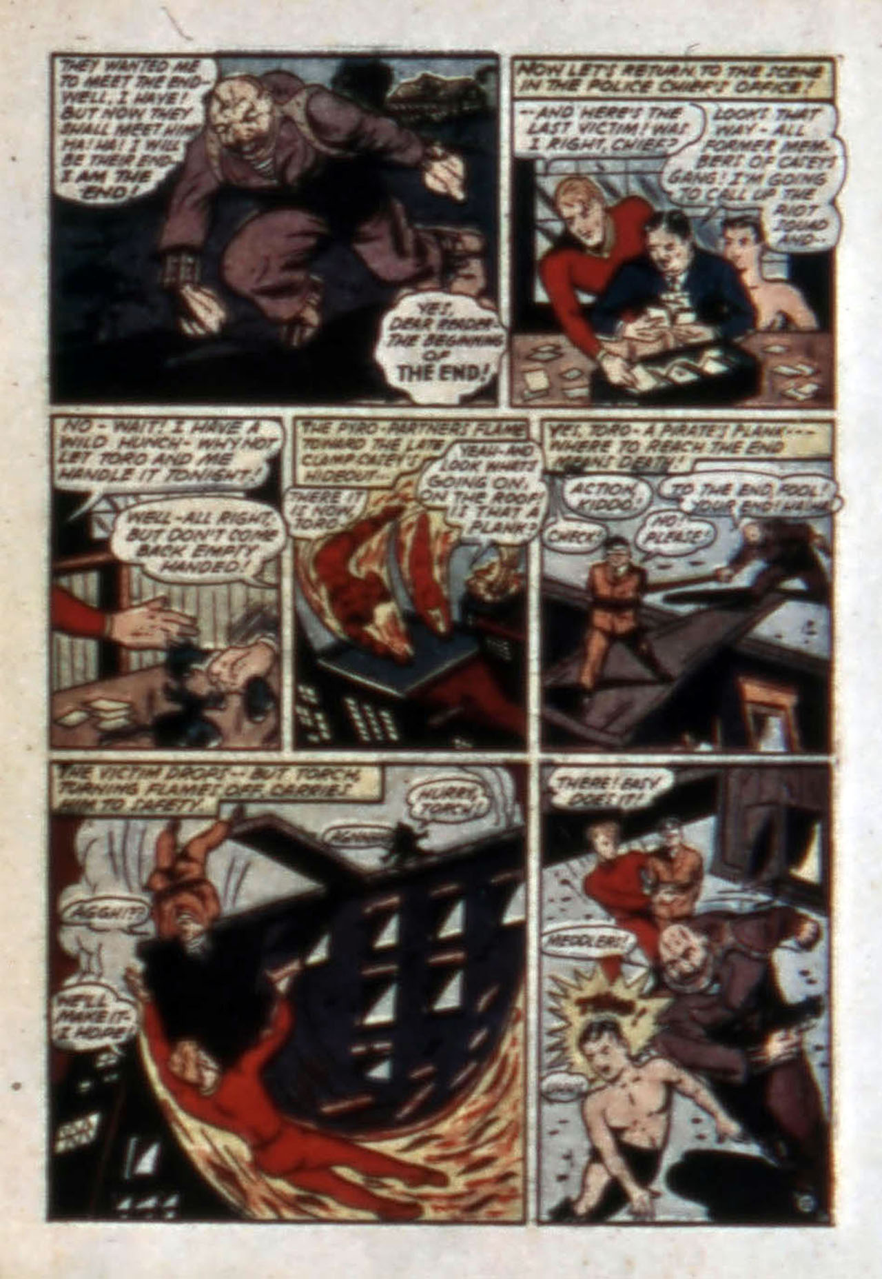Read online The Human Torch (1940) comic -  Issue #13 - 13