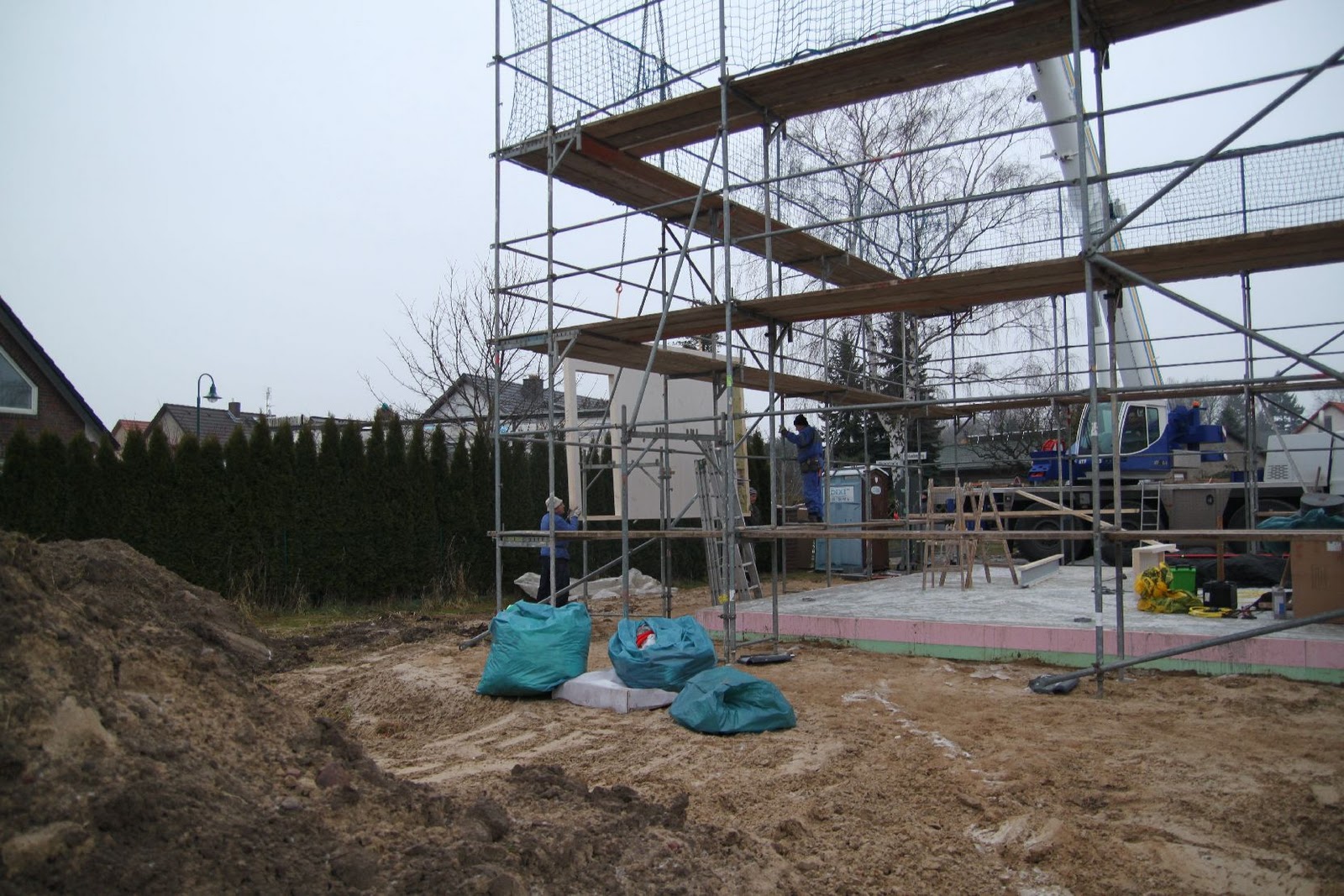 Bauen : ja, nein, ja, nein - JA!:und plötzlich hatten wir ein Haus!