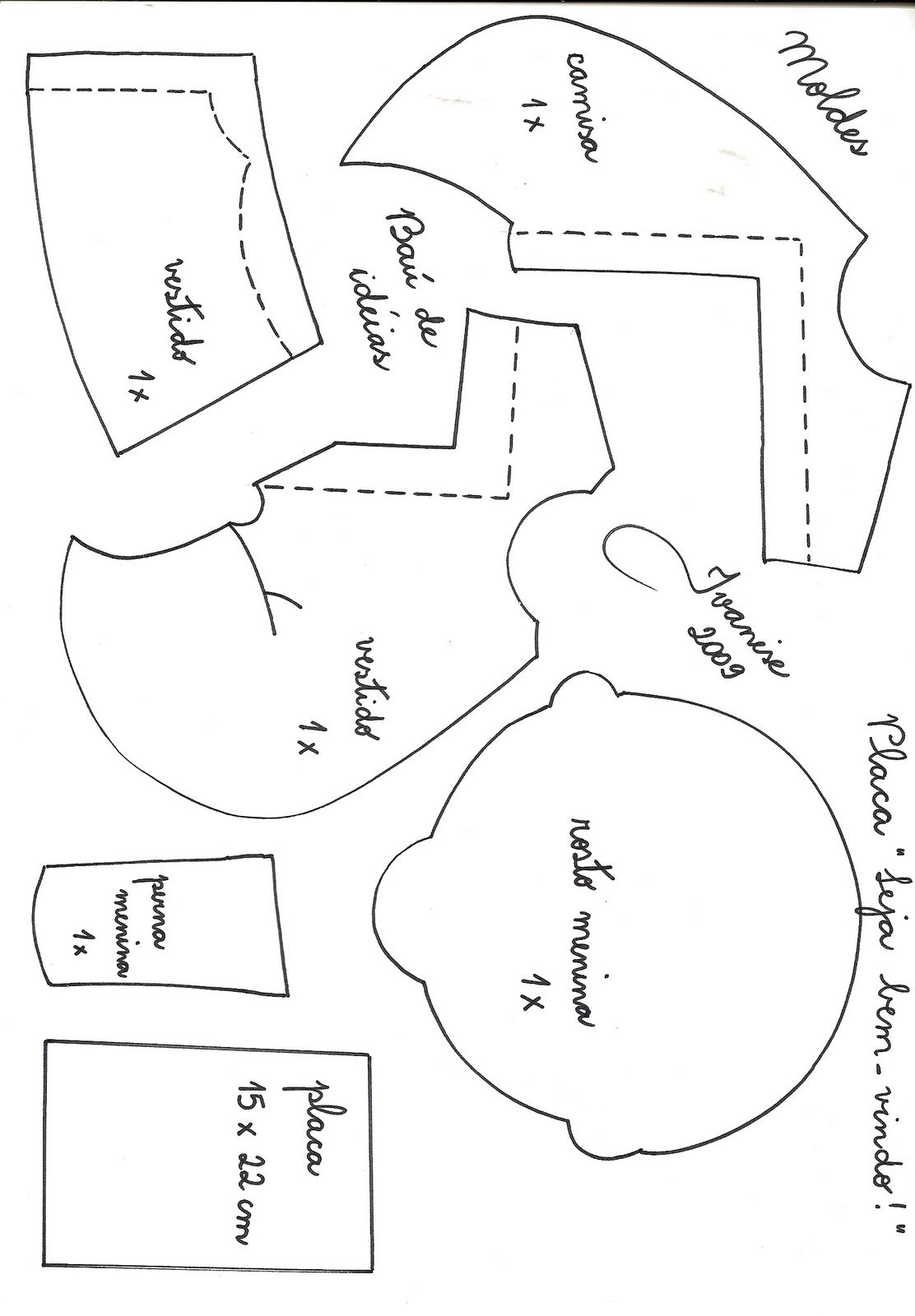 Refúgio do Professor: Moldes diversos ( PRIMEIRA PARTE)