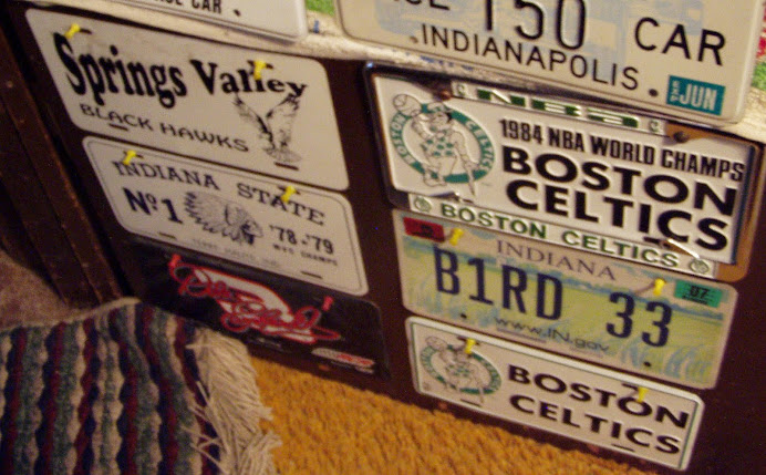 Larry Bird license plates