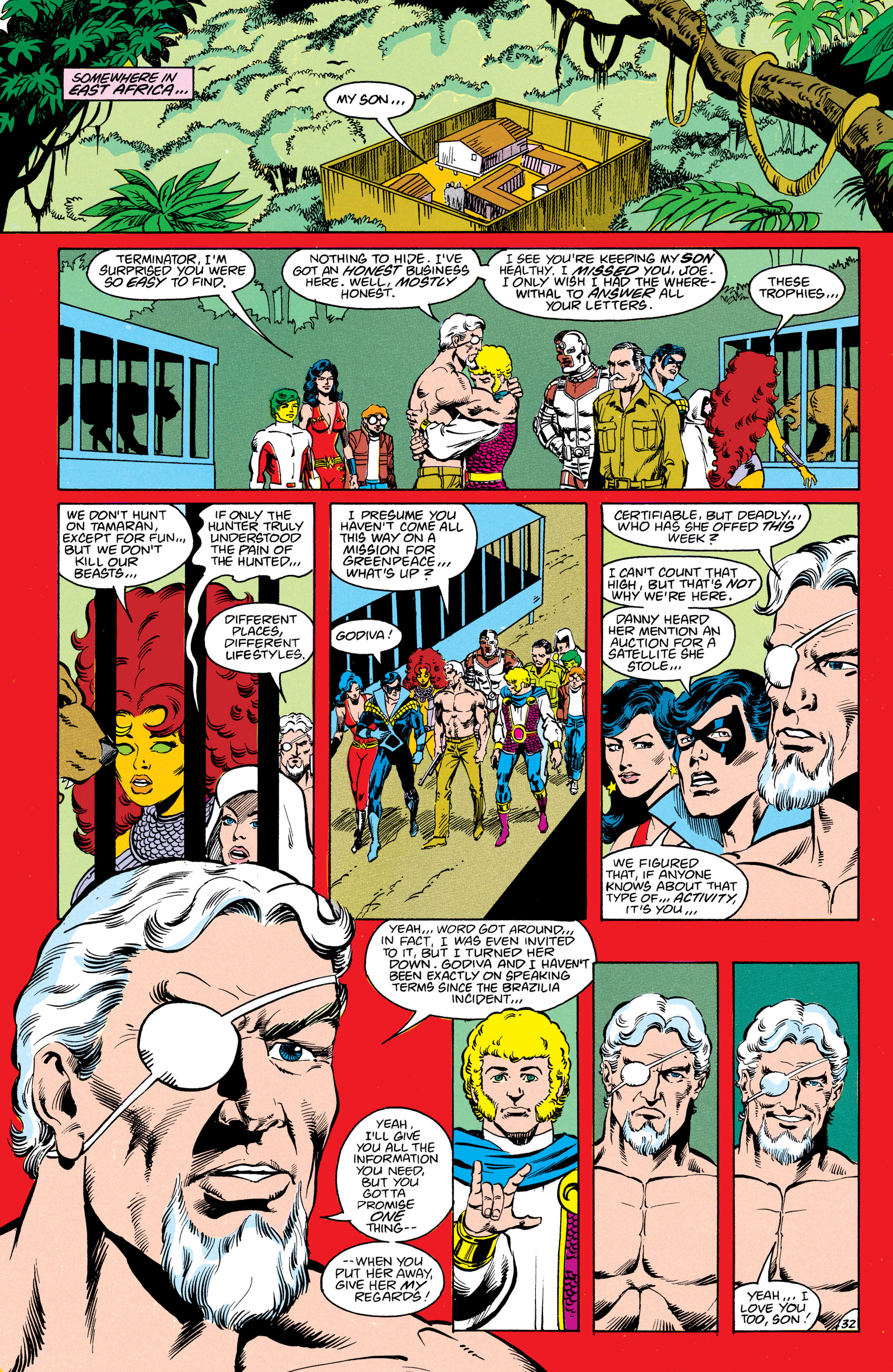 Read online The New Teen Titans (1984) comic -  Issue # _Annual 3 - 33