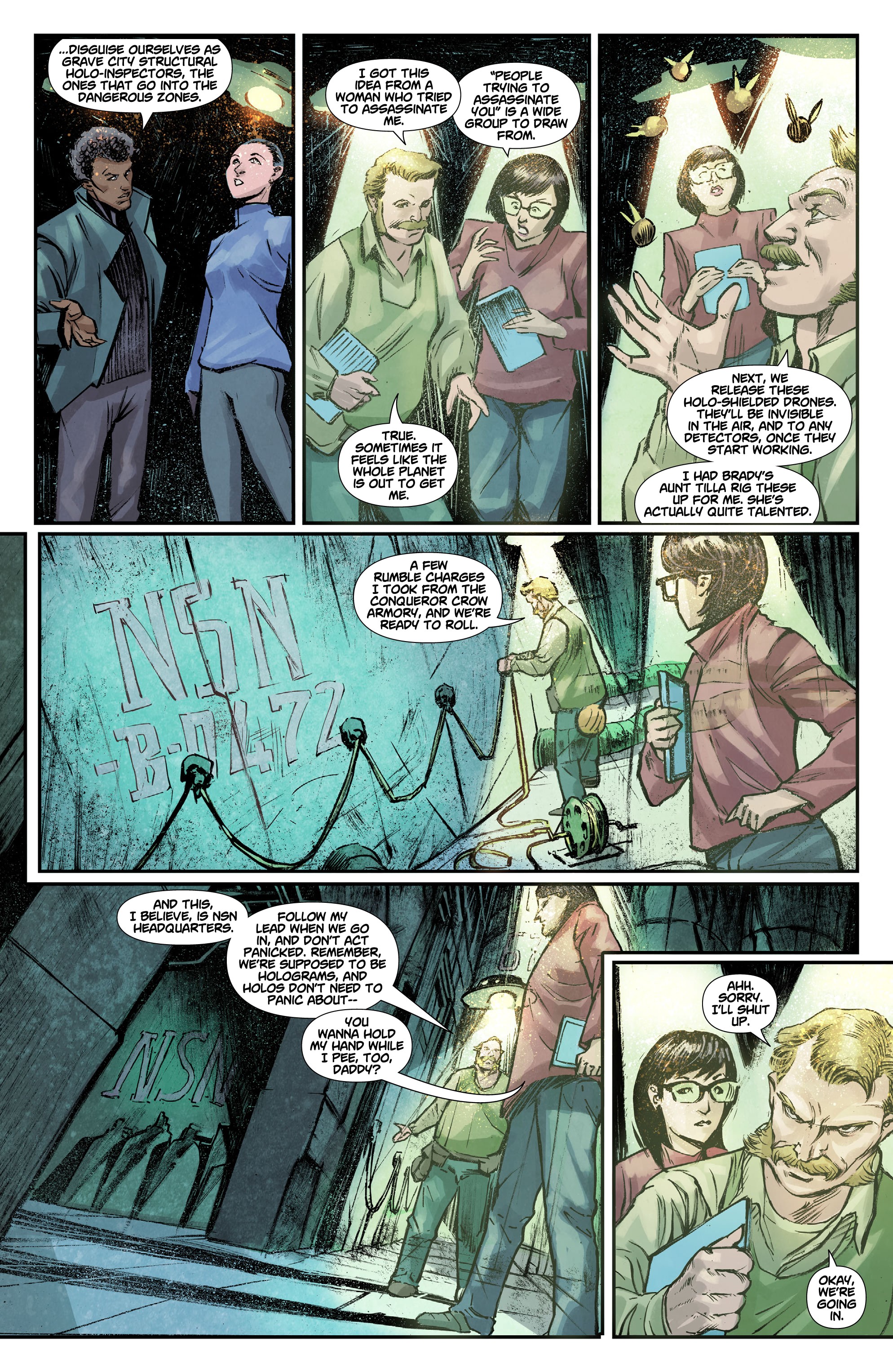 Read online Heist, Or How to Steal A Planet comic -  Issue #6 - 14