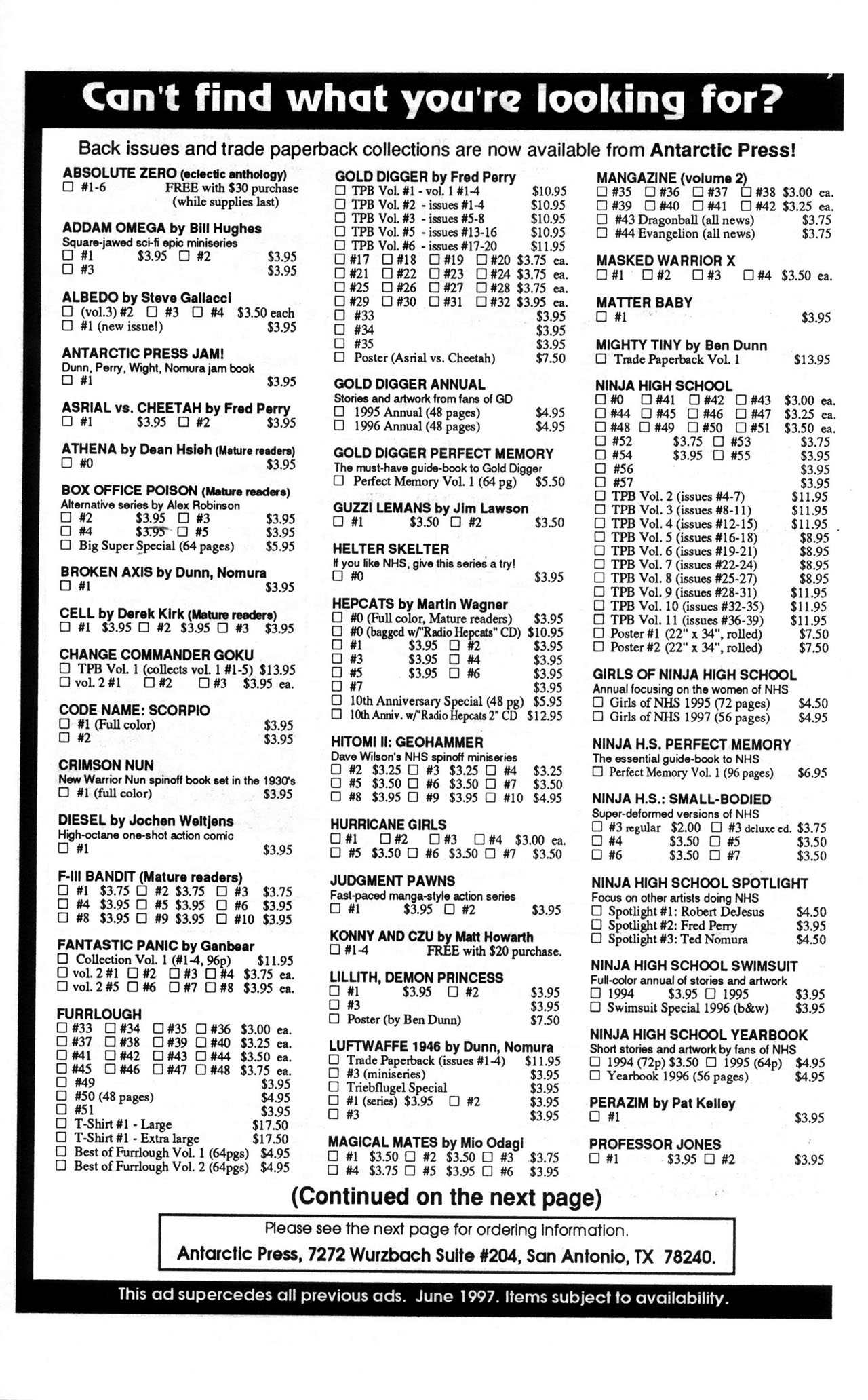 Read online Warrior Nun: Black & White comic -  Issue #5 - 25