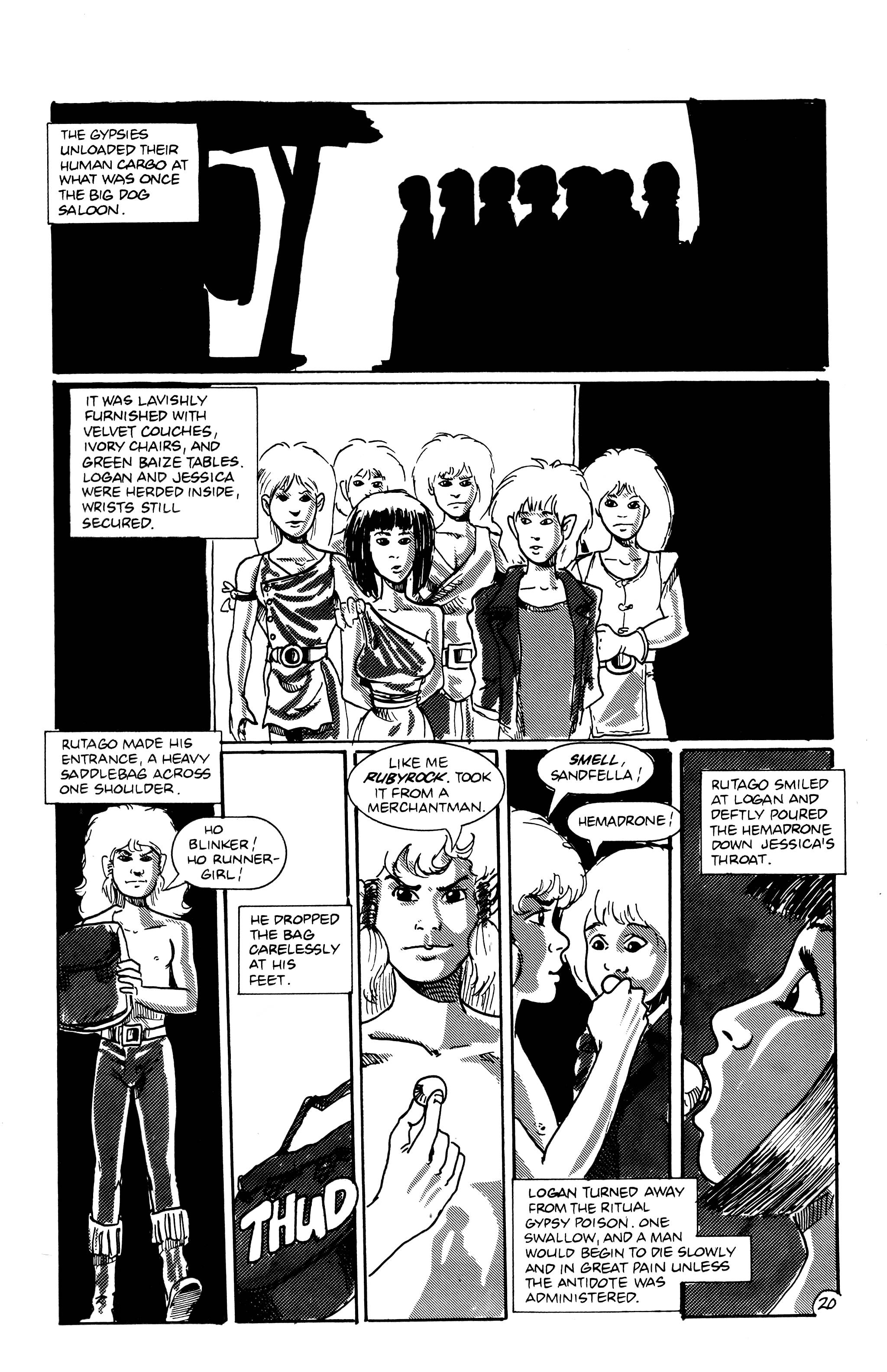 Read online Logan's Run (1990) comic -  Issue #4 - 22