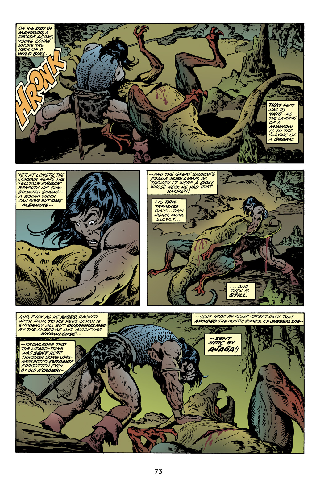 Read online The Chronicles of Conan comic -  Issue # TPB 12 (Part 1) - 74