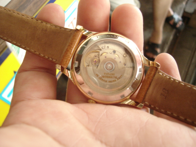 jam tangan titoni automatic