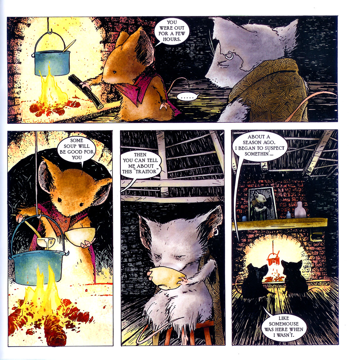 Read online Mouse Guard comic -  Issue #2 - 13