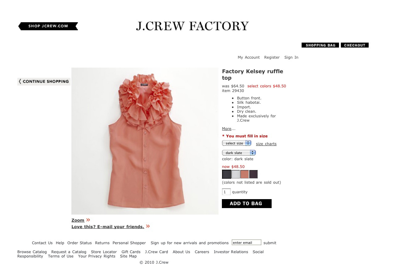 The Style Maison Blog JCREW Factory Store Online Opens