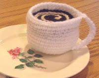 Free amigurumi coffee cup crochet pattern