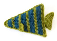 Free angel fish amigurumi crochet pattern