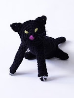 Crochet Amigurami Halloween cat free pattern