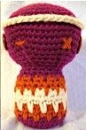Free amigurumi dude crochet pattern