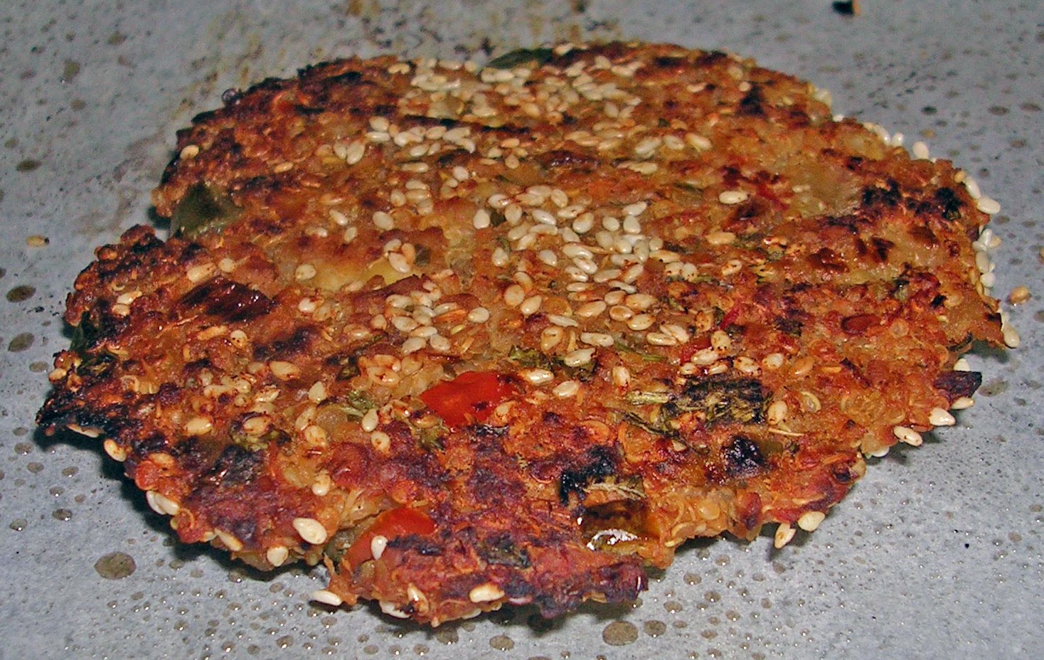 Karen’s Vegan Kitchen Tempeh Quinoa Burgers