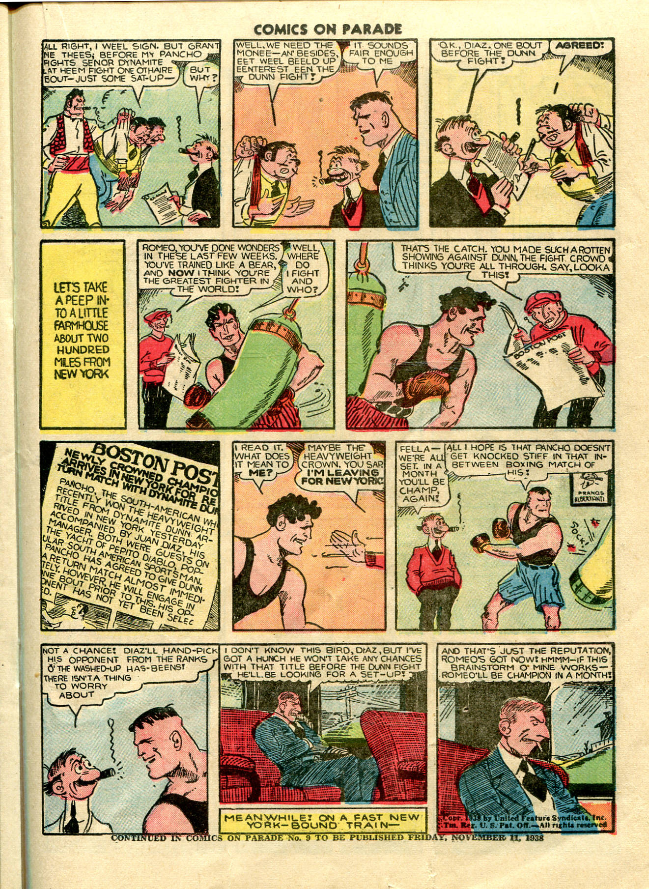 Read online Comics on Parade comic -  Issue #8 - 33