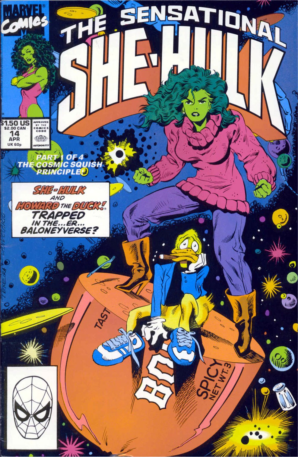 Read online The Sensational She-Hulk comic -  Issue #14 - 1