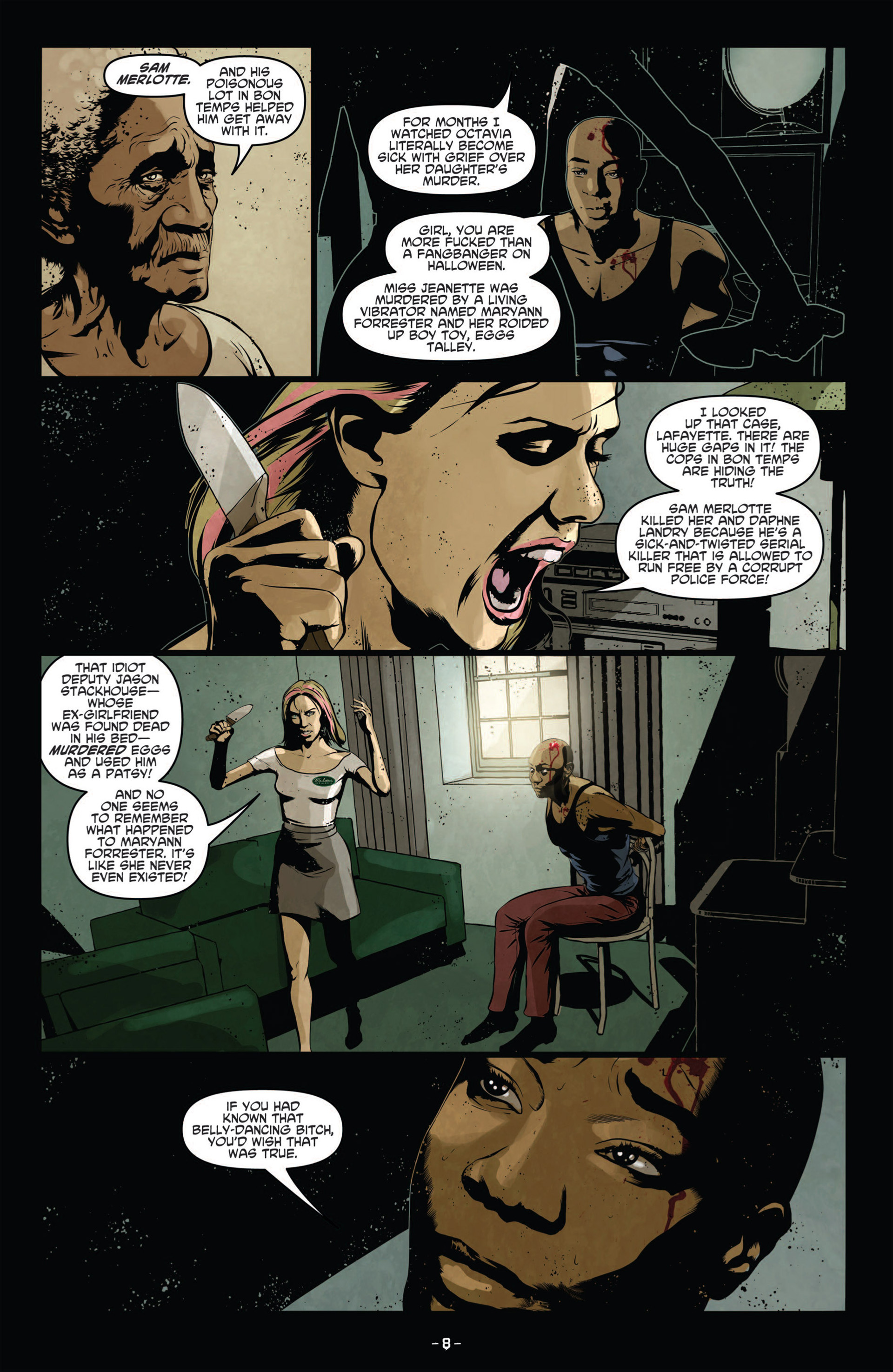 Read online True Blood (2012) comic -  Issue #14 - 11