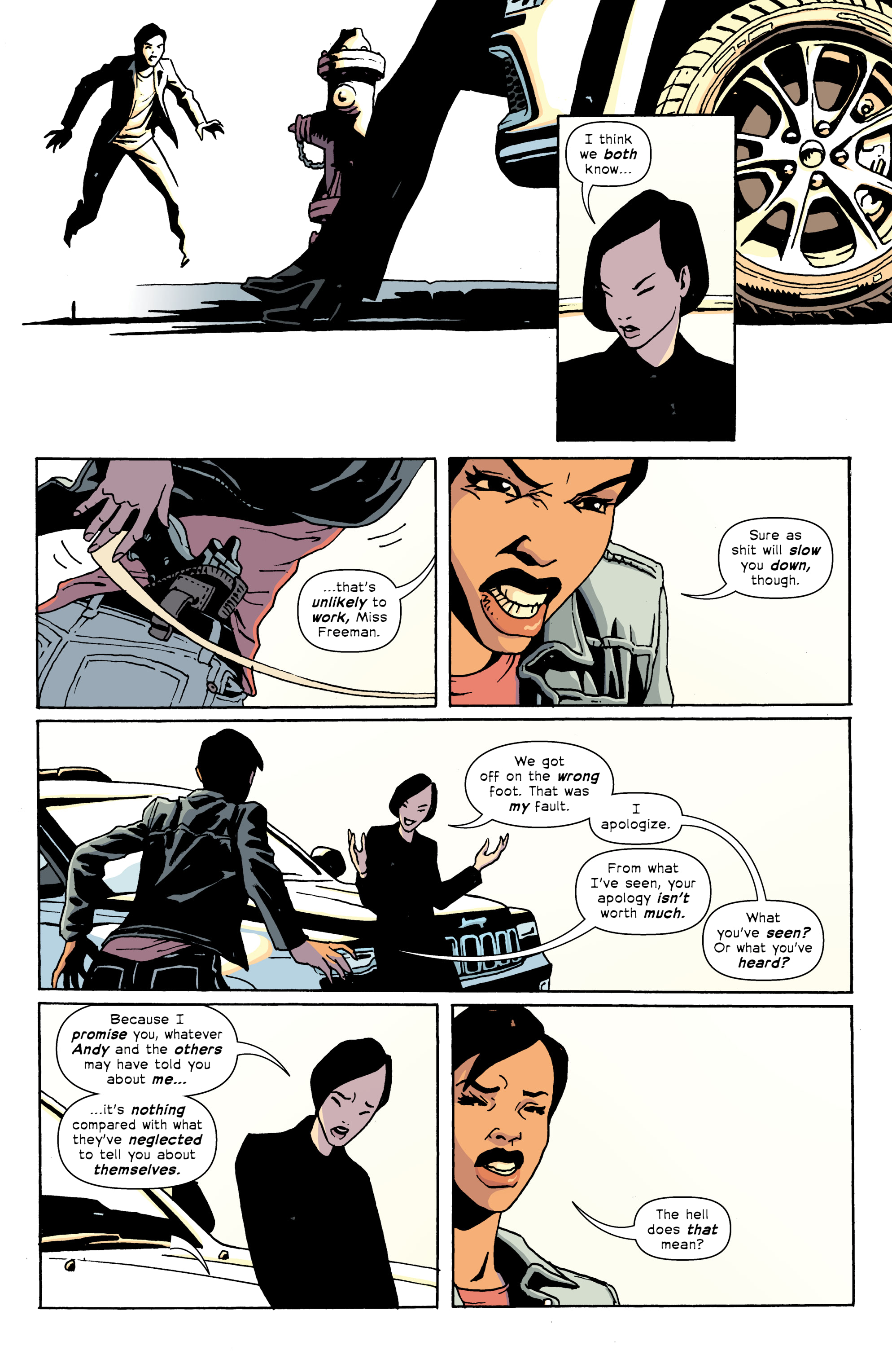 Read online The Old Guard: Force Multiplied comic -  Issue #5 - 7