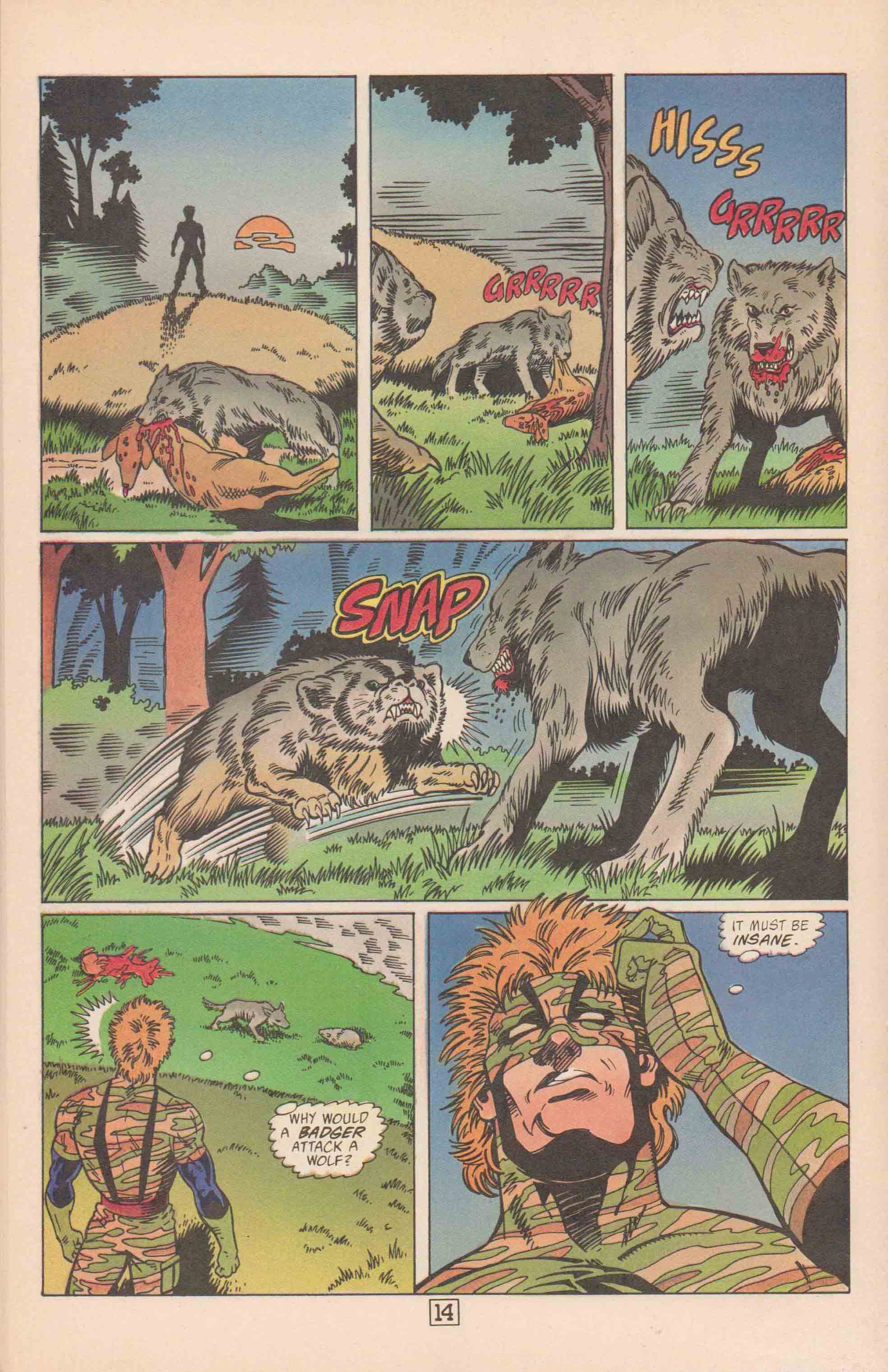 Read online The Badger comic -  Issue #36 - 18