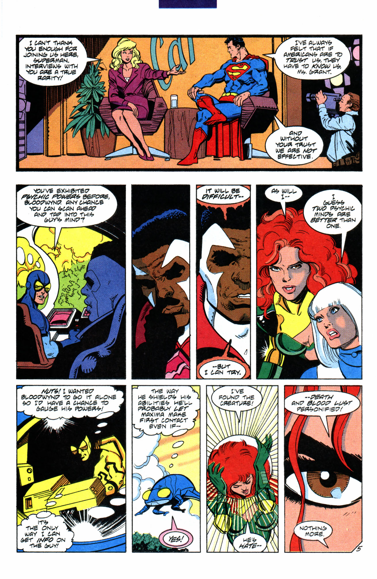 Read online Justice League America comic -  Issue #69 - 7