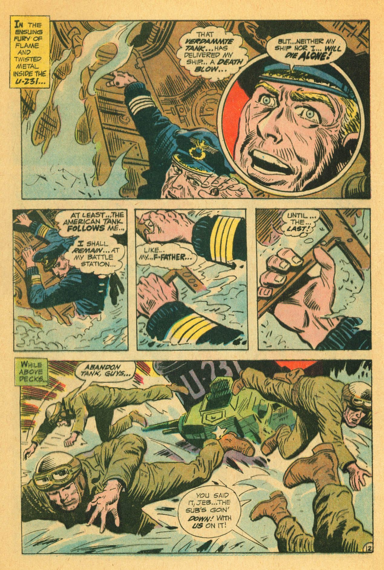 Read online G.I. Combat (1952) comic -  Issue #136 - 16