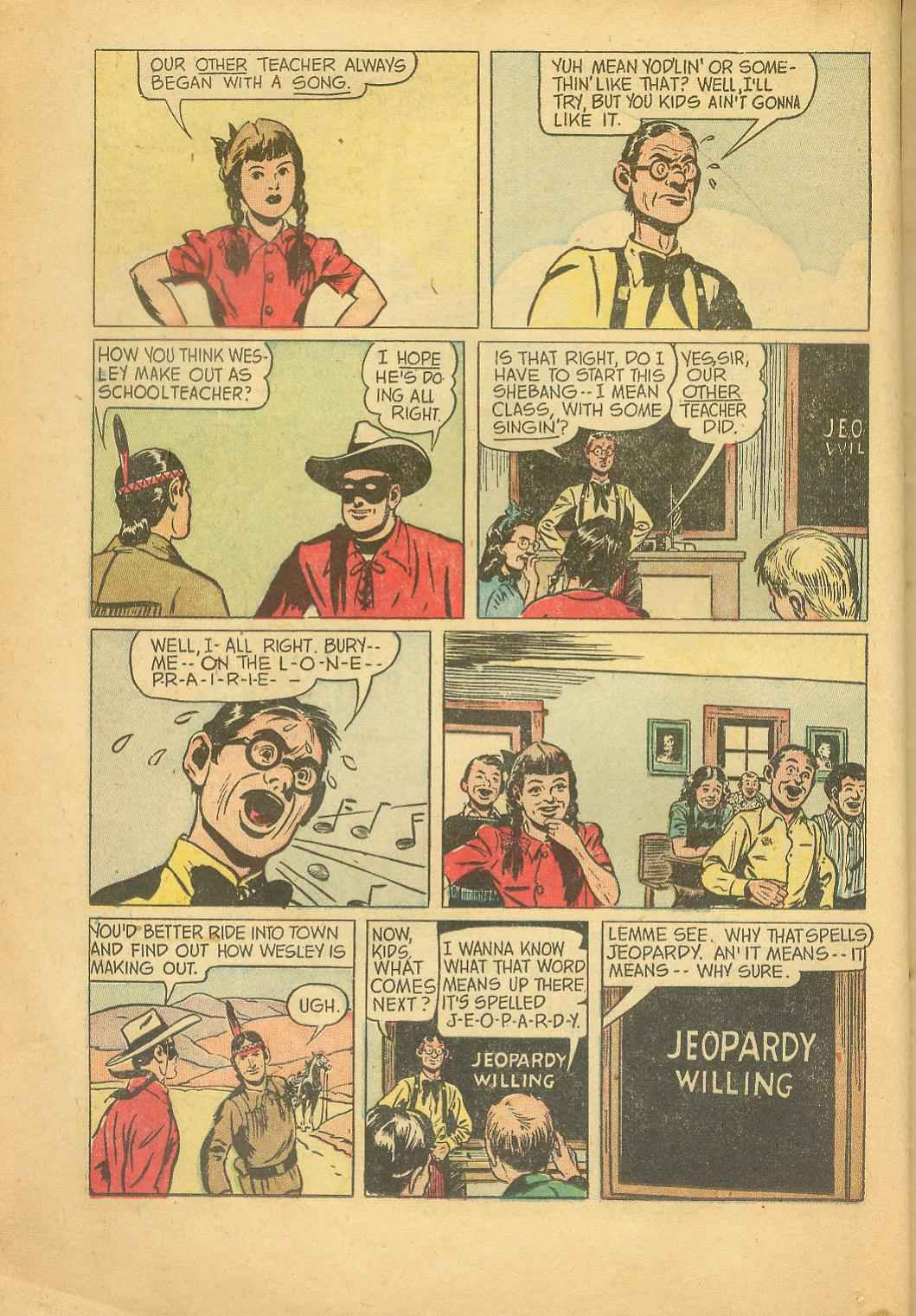 Read online The Lone Ranger (1948) comic -  Issue #14 - 22