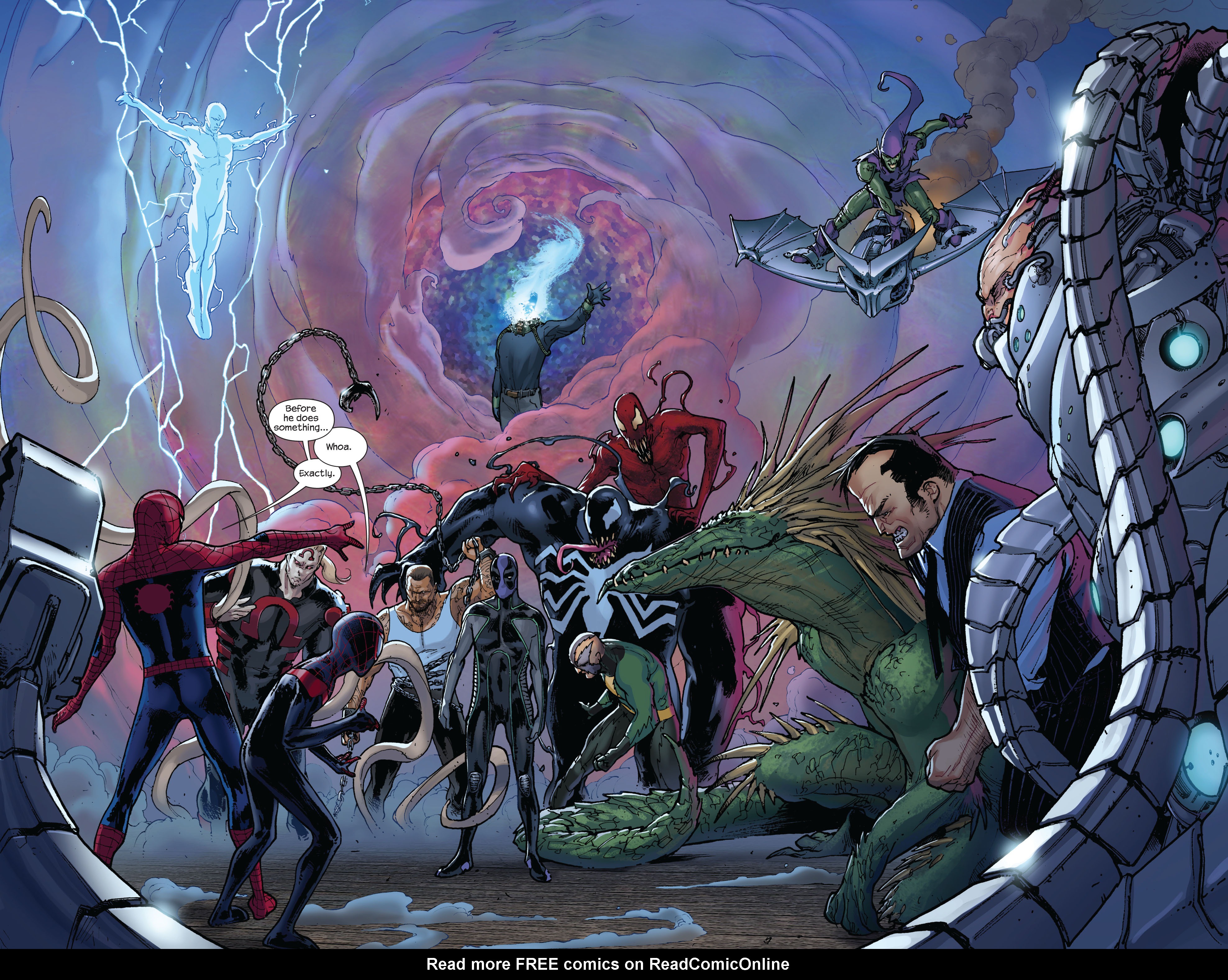 Read online Spider-Men comic -  Issue #3 - 6