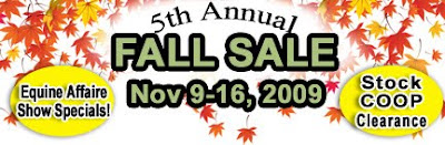 Fall Sale