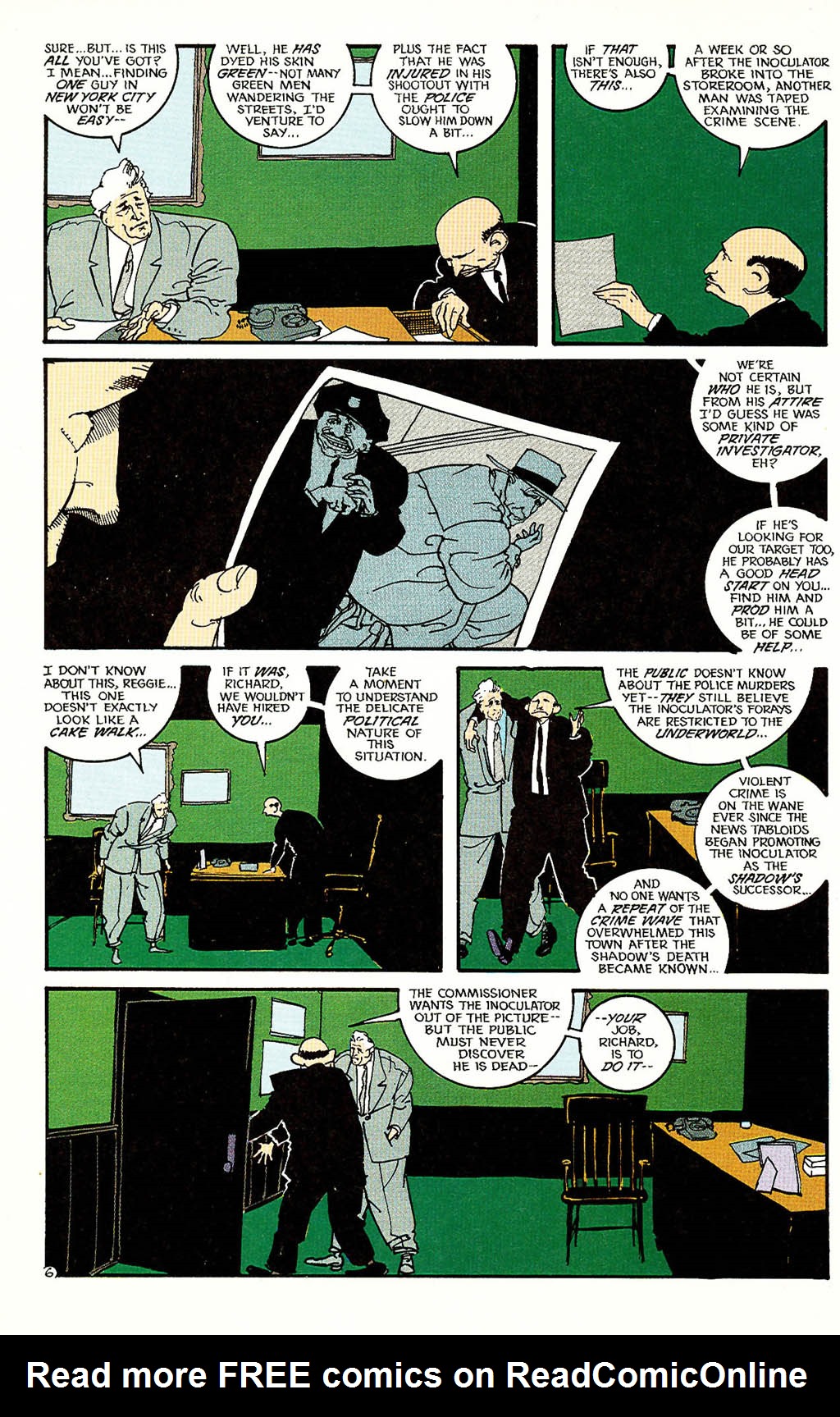 Read online The Shadow (1987) comic -  Issue #17 - 8