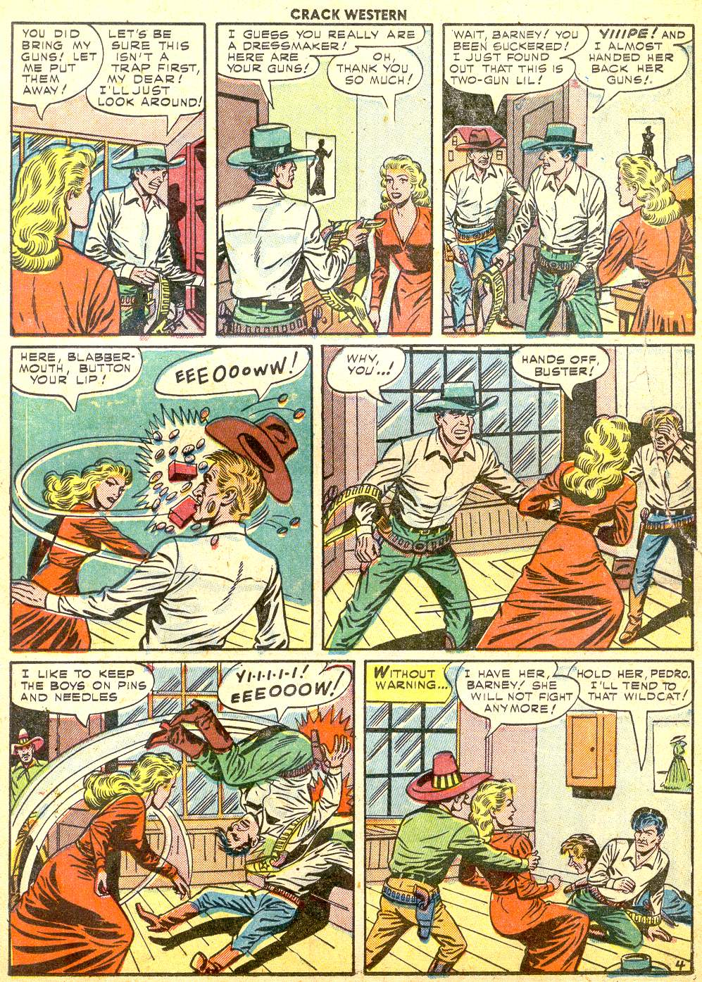 Read online Crack Western comic -  Issue #76 - 15