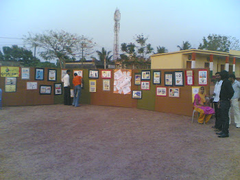 swarupa-gerebare cartoon exhibition @kunjathbail-marakada school