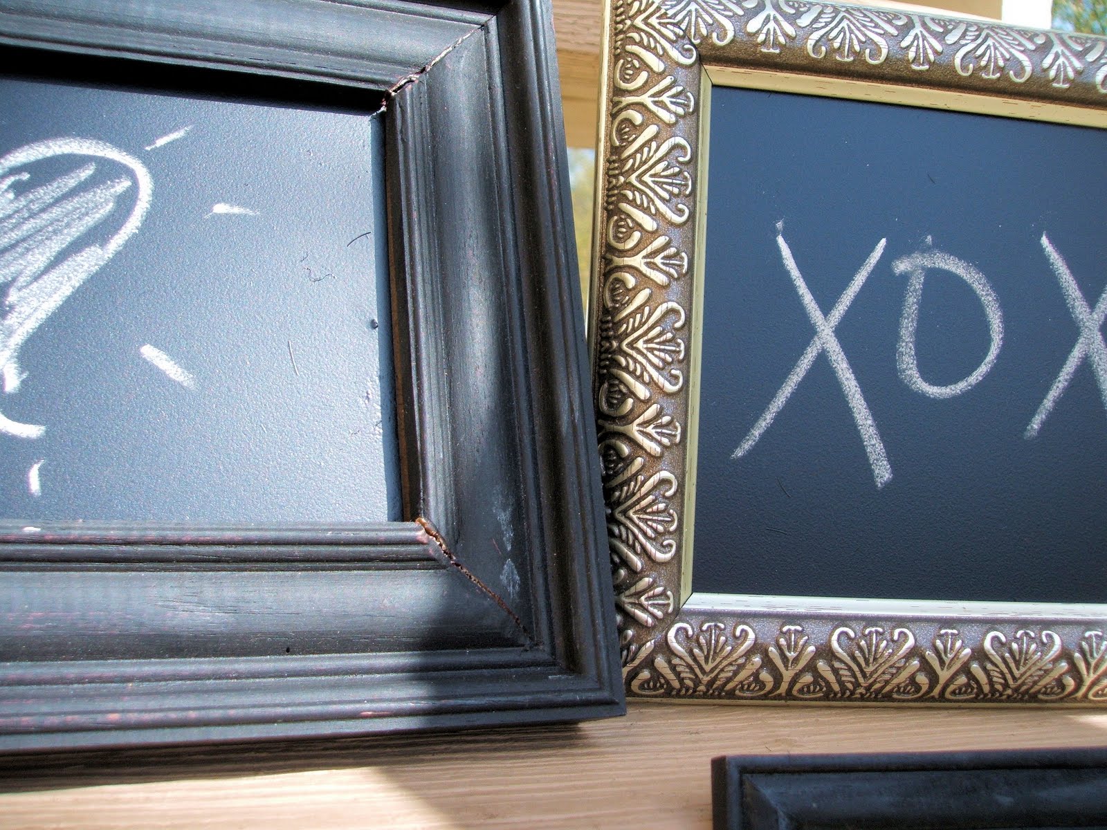 create.love.grow create DIY chalkboards
