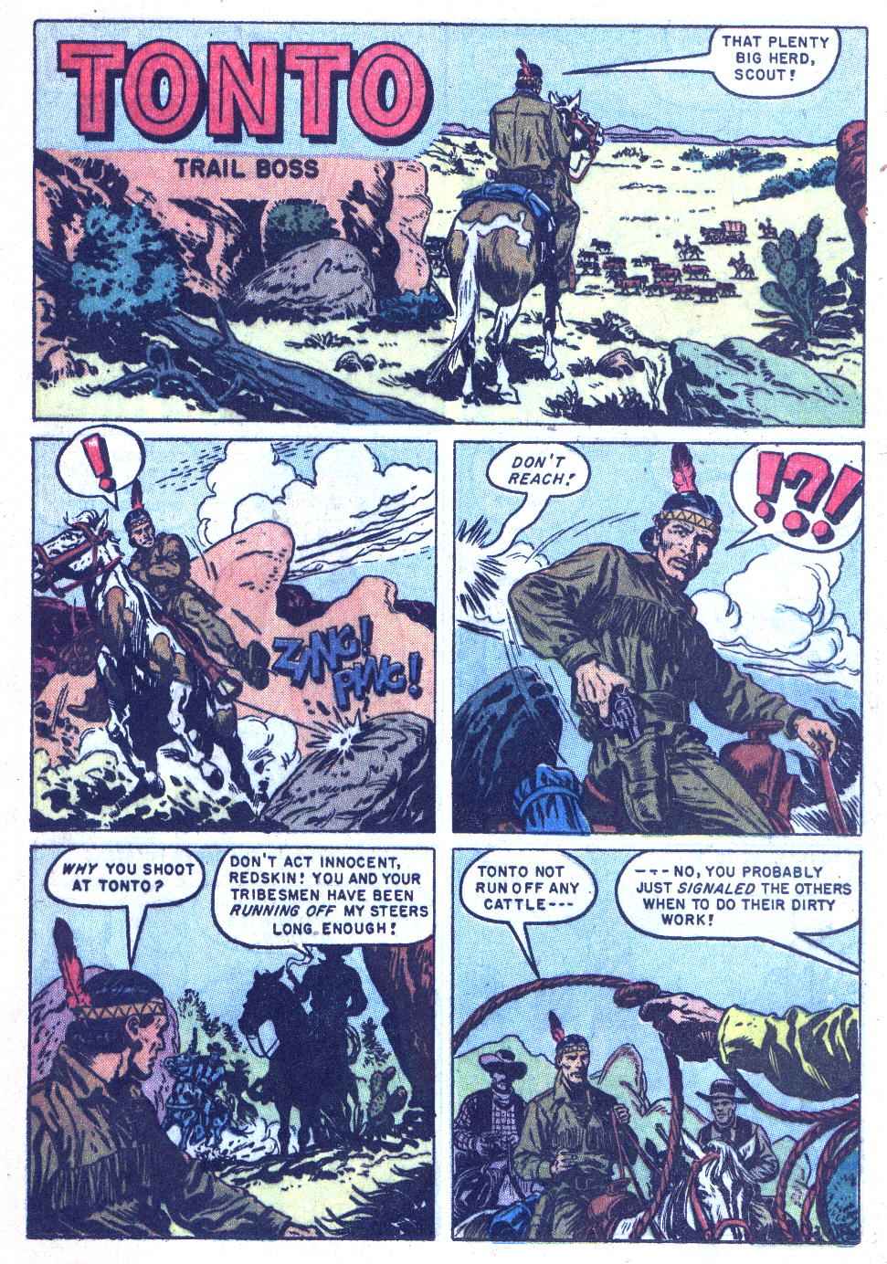 Read online Lone Ranger's Companion Tonto comic -  Issue #27 - 25